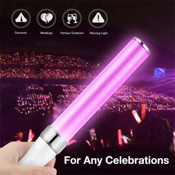 10X Glow Sticks Light 15 Pattern Stick LED Lamp Lantern Concert Party Prop Gifts