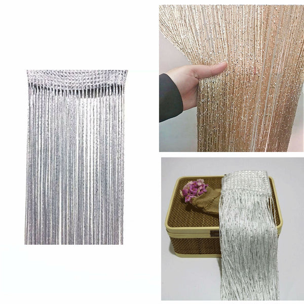 Tassel Decoration Fly Screen Panel Room Door Curtain Divider Window Bead String