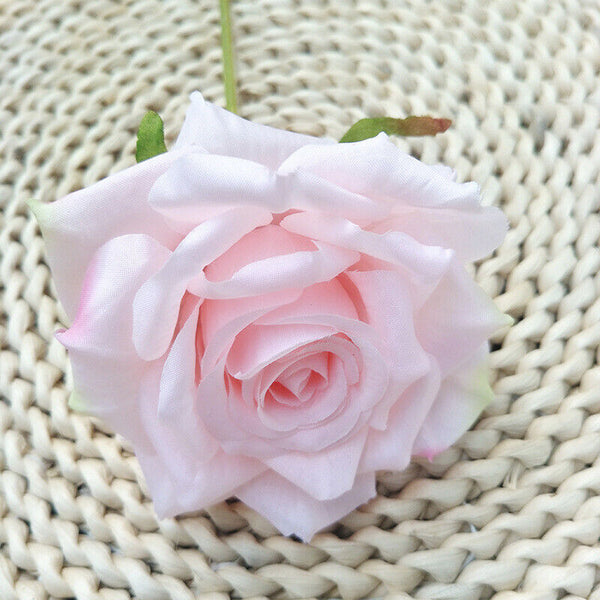10pcs Simulation Artificial Rose Flower Silk Bouquet Wedding Party Home Decor AU