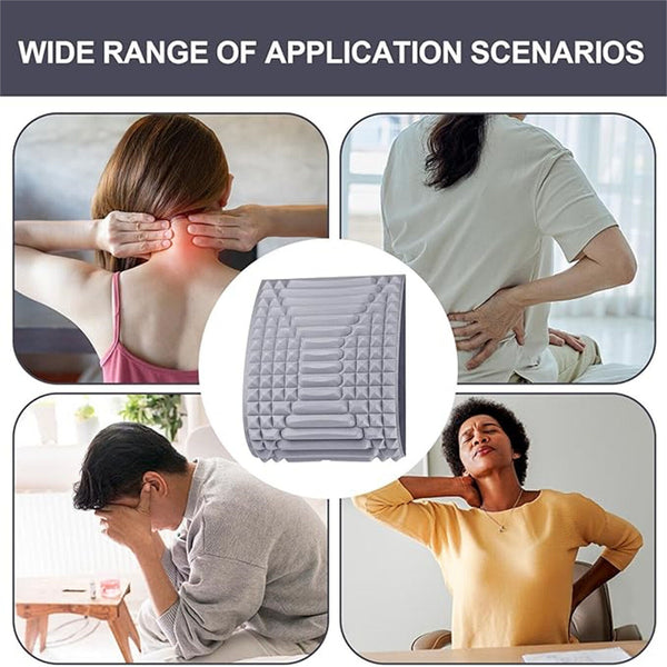 Neck And Back Stretcher Pain Fatigue Relief Acupoint Stimulation Neck Massage AU