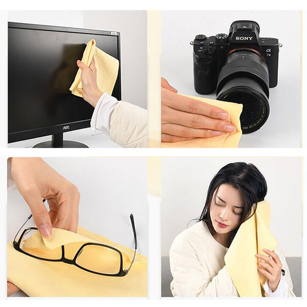 Large Size Shammy  Chamois Towel For Car Home Office Restaurant Cloth 58x42CM AU