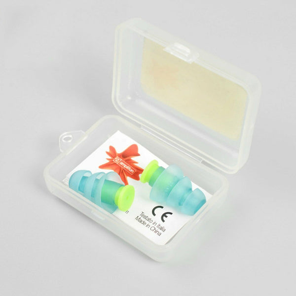 Pair Silicone Ear plugs 25db Earplugs Sleeping Shooting Reusable Noise Reduction