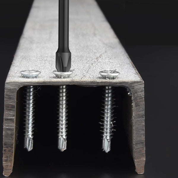 PH2 Magnetic Cross Phillips Impact Batch Head Hardness Screwdriver Bit Kit