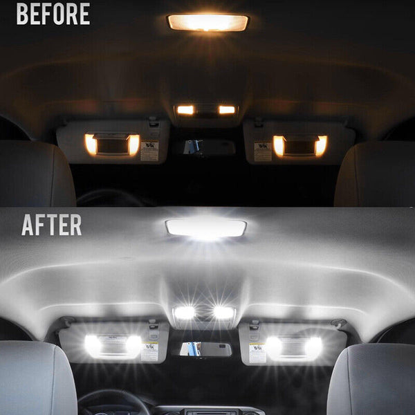 2X LED 12V 31MM FESTOON CAR 4WD INTERIOR LIGHT BULB WHITE 2SMD AUTO DOME GLOBE
