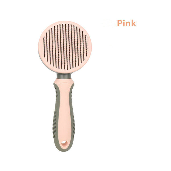 Pet Dog Cat Grooming Comb Brush Tool Gently Removes Loose Undercoat Knots Mats