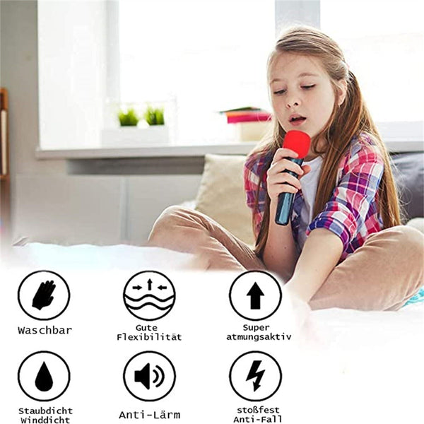 20 Pcs Handheld Stage Microphone Karaoke Windscreen Sponge Foam Mic Shield Cover