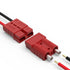 2PCS Anderson Style Plug Connectors Caravan Mounting 50 AMP 6AWG Red Tools New
