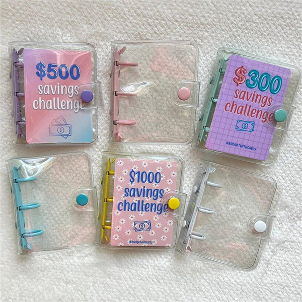 Savings Book Creative Mini Save $1000 Envelope Challenge Savings Challenge Book