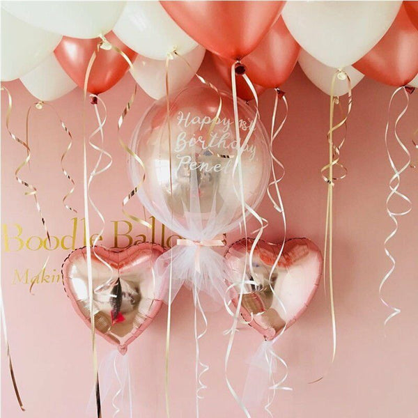 Rose Gold Bridal Shower Decorations Bride to Be Banner Engagement Ring Balloon A