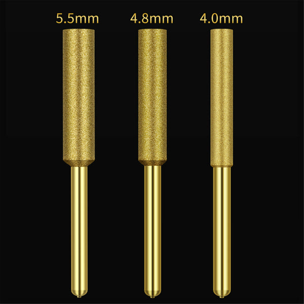 12/36XDiamond Chainsaw Sharpener Burr Grinder Chain Saw Drill Bits 4.0 4.8 5.5mm
