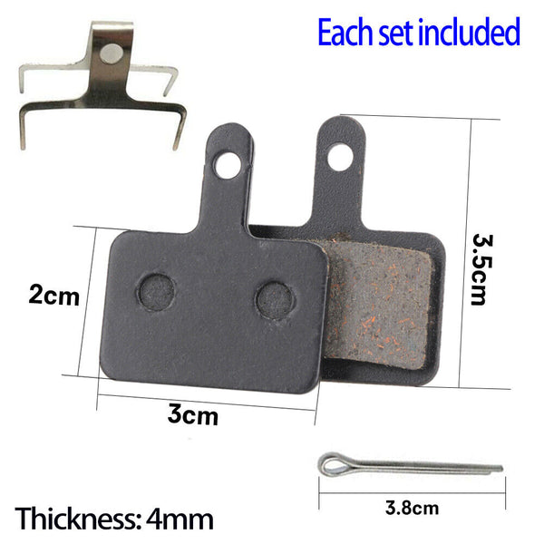 2pairs Bike Bicycle Disc Brake Pads for Most Disc Brakes Shimano Tektro Logan AU
