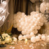 200pcs 12cm White Mini Latex Balloons Birthday Party Wedding Decoration Balloon