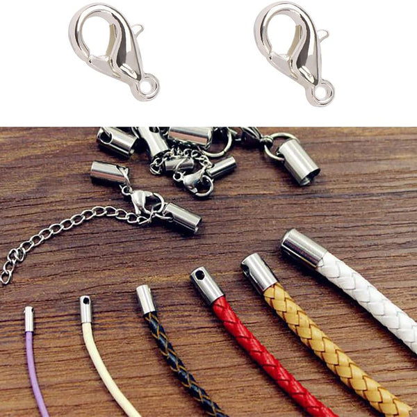 100x Parrot Claw Lobster Clasps Hook Clip Toggle Alloy 14mm Necklace Supply AU