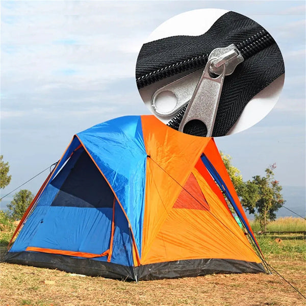 84PCS Zipper Replacement Head Zipper Repair Kit  Fix Zip Slider NEW