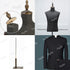 Male Mannequin Half Model Man Suit Adjustable Bracket Window Display Rack Stand