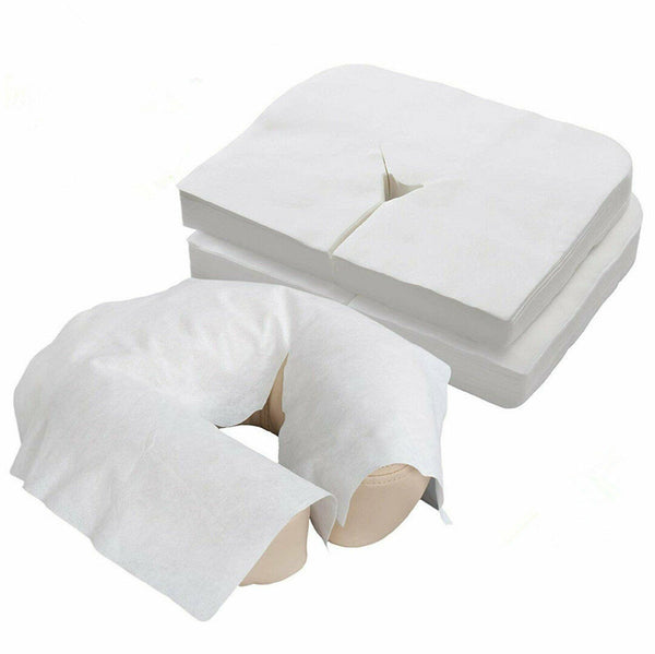 Disposable Cushion Circle Cover Massage Table Fitted Head Face Rest AU