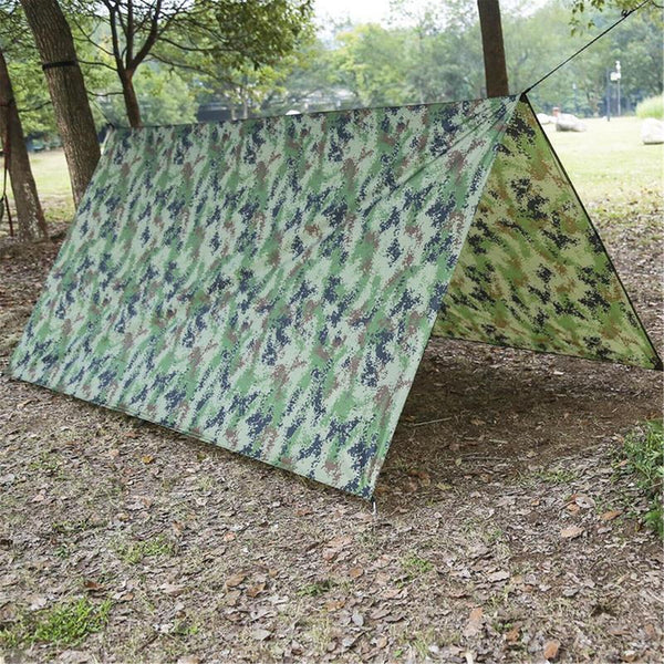 2X Waterproof Outdoor Camping Tarp Rain Fly Tent for Canopy Hammock Hiking Cover - Lets Party