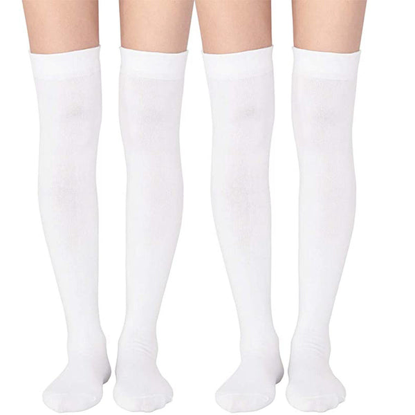 5PAIRS Thigh High Over Knee High Socks Girls Women Long Stockings New Fashion AU