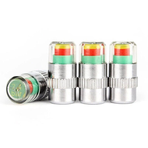 Car Tyre Tire Pressure Monitor Valve Air Cap Sensor Indicator Gauge Accessory
