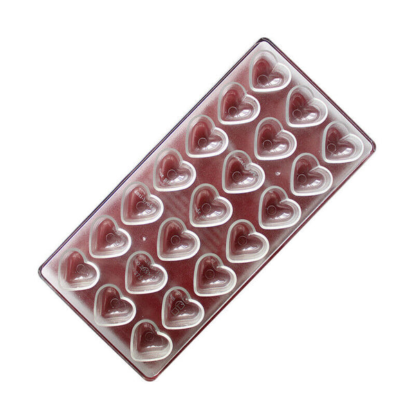 Heart Plastic Pendant Mold Necklace Jewelry Resin Mould Casting Craft DIY Tool