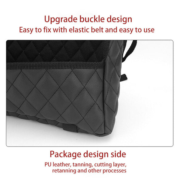 Advanced Between Car Seat Storage Bag Net Pocket Handbag Holder Organize