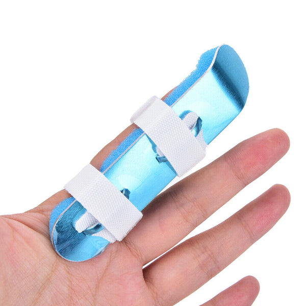 Finger Splint Pain Relief Trigger Brace Mallet Finger Jammed Support 3 Size SML - Lets Party