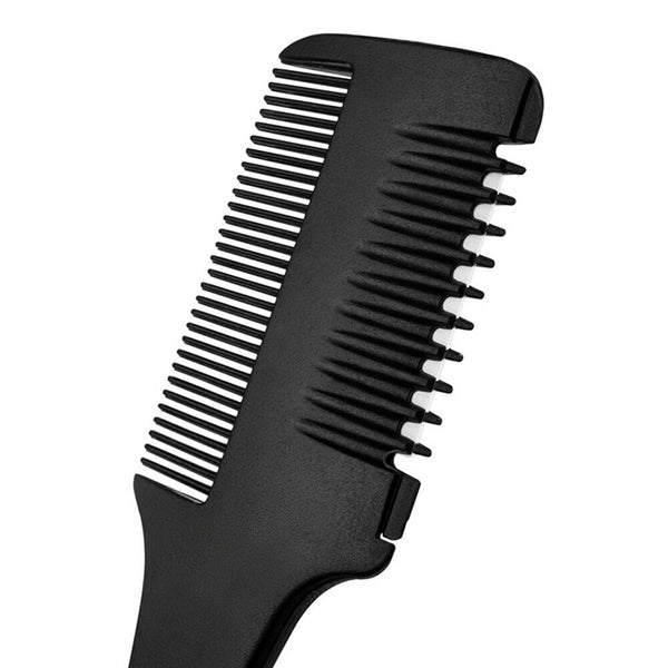 Double Side Hair Razor Thinning Comb Layer Shaaper Cutting Comb Razor Blades AU - Lets Party