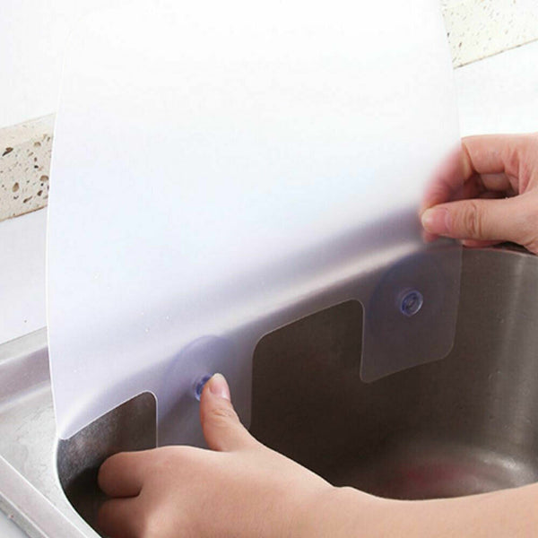 Splash Guard Board Water Washing Practical Prevent DIY Baffle Sink Kitchen Wash