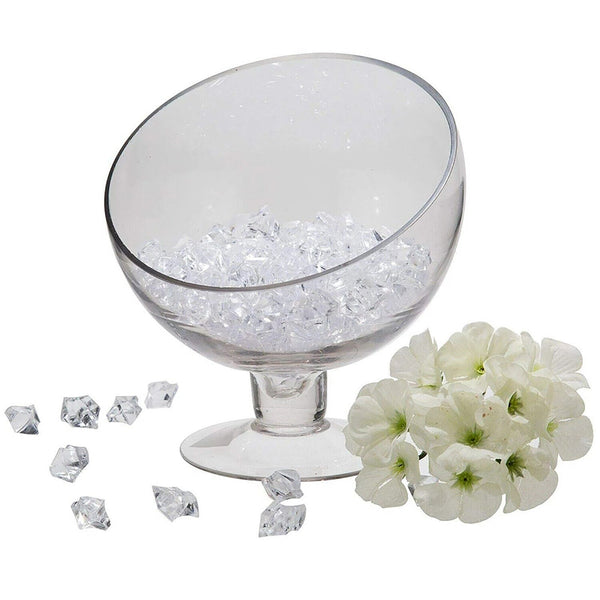 600x Clear Fake Crushed Ice Rocks Ice Cubes Acrylic Vase Fillers Ice Cube Decor