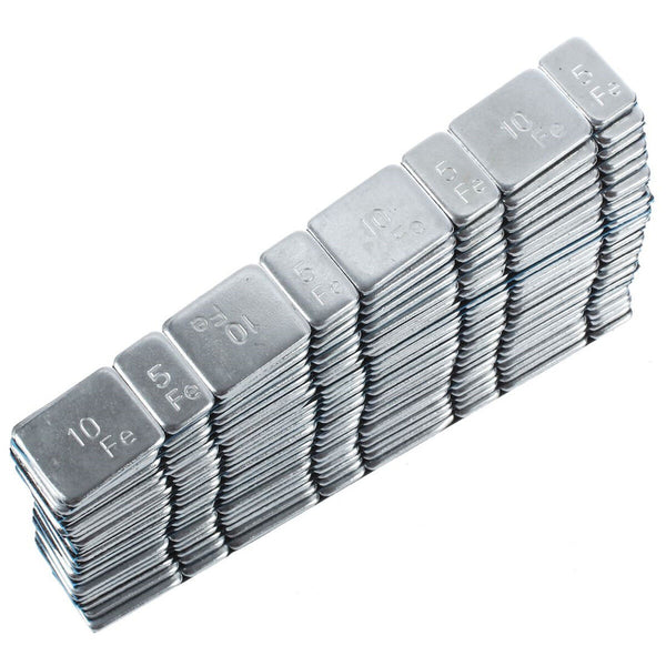 8 Strip Wheel Balance Weights Stick-On Stronger Car Motorbike Boat Weights 5/10g
