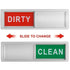 Dishwasher Clean Dirty Magnet Sticking Sign Indicator for Kitchen Dish Washer - Lets Party