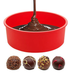 Silicone Cake Pan 7 Inch – Round Non-Stick Baking Mould and Bread Tray