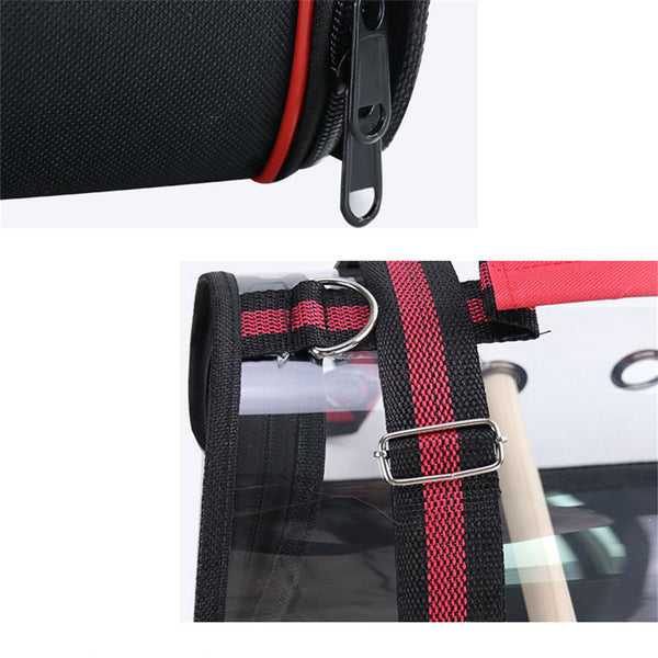 Portable Pet Bird Parrot Carrier Pet Folding Transparent Bag Travel Tote Cage AU
