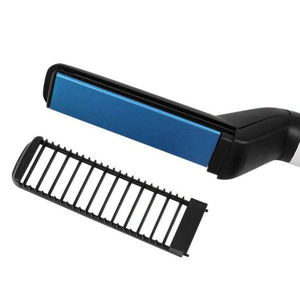 Quick Beard Straightener Hair Styler Multifunctional Comb Curler Show Cap Men - Lets Party