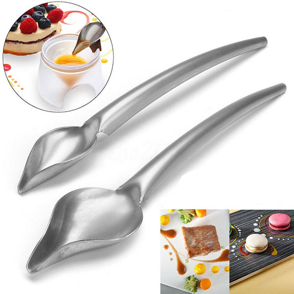 DIY Chocolate Spoon Dessert Decorating Spoon Filter Spoons Cake Decoration S/L - Lets Party