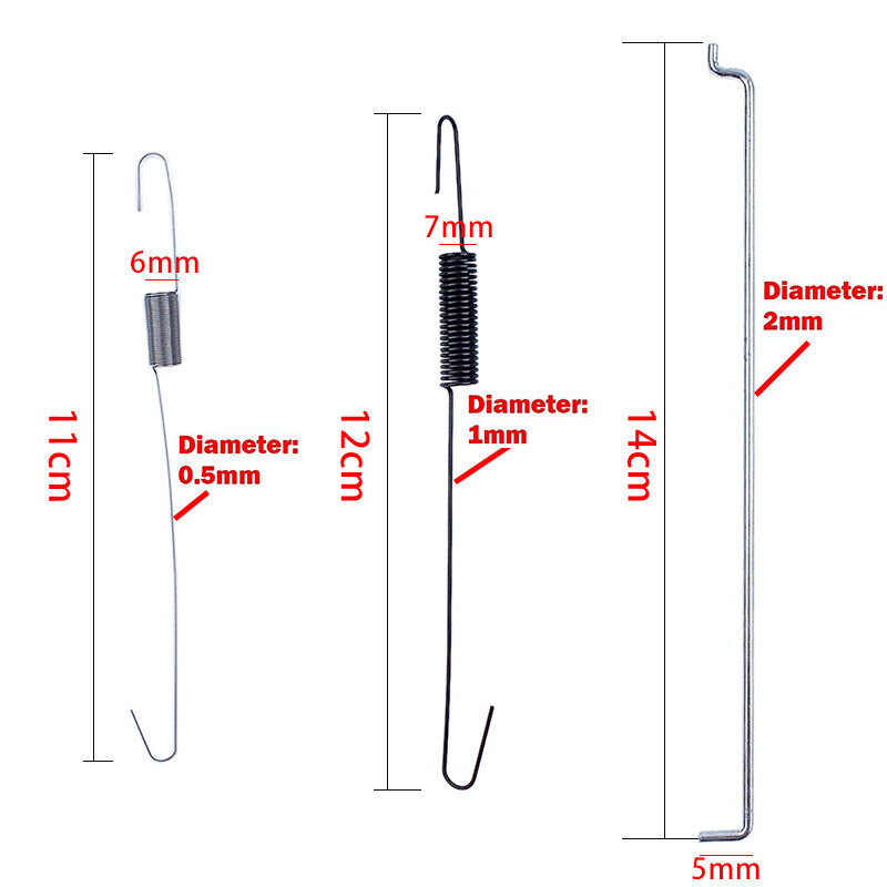 Honda GX120 GX140 GX160 GX200 Regler-Set - Governor Stange & Federn Für 5.5-6.5HP Motoren