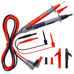 Multimeter Test Leads – Alligator Clips and Probe Kit for Digital Meters