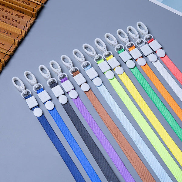 20 Neck Strap Lanyard Multi Colour Safety ID Card Name Badge Holder Neck Strap