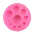 Semicircle Ball Pearl Silicone Mold Chocolate Candy Fondant Cake Baking Mould AU