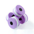 2x Purple Water Dumbbells Aquatic Exercise Dumb bells Water Aerobics Workouts Barbells - Lets Party