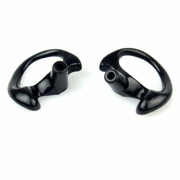 3 Pair Two Ways Radio Ear Mold Earpiece Insert Acoustic Tube Replacement Earbud