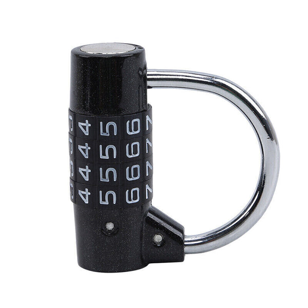 4 Digit Password Safety Lock Wide Shackle Combination Padlock New BB