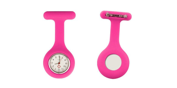 Silicone Nurse Brooch Tunic Fob Watch Nursing Nurses Pendant Pocket Watch - Lets Party