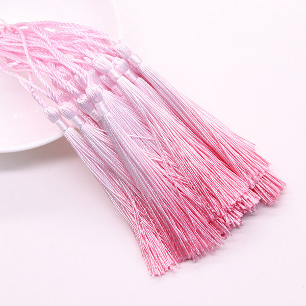 20X Fringe Tassel Sewing Decor Hanging Craft DIY Trim Pendant Bookmark Gradient