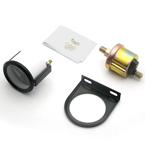 2PCS 52mm Black Single Hole Gauge Meter Dash Pod Mount Holder Bracket Face Panel