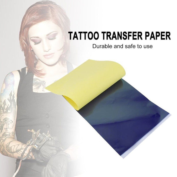 20pcs Tattoo Stencil Paper Transfer Spirit Thermal Carbon Tracing Copier Kit AU