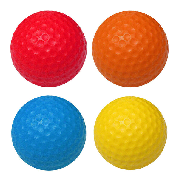 Practice Foam Golf Balls Easy Visibility Training Indoor Outdoor 12 Or 24 Pcs - Lets Party