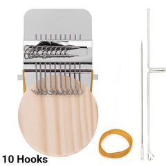 Mini Loom Speedweve Weave Tool Hooks Darning Machine Tool Handmade AU