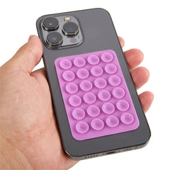 1/2 Silicone Suction Pad ForMobile Phone Fixture Suction Cup Silicone Phone Hold