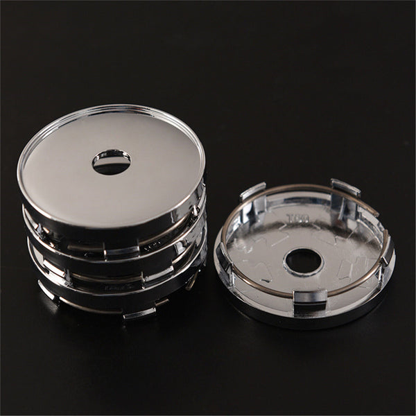 4PCS Car Wheel Center Caps Central Hub Blank Centre Hubcaps Universal 60mm NEW